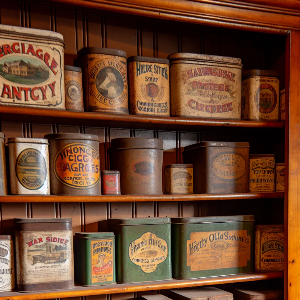 Vintage Spice Containers