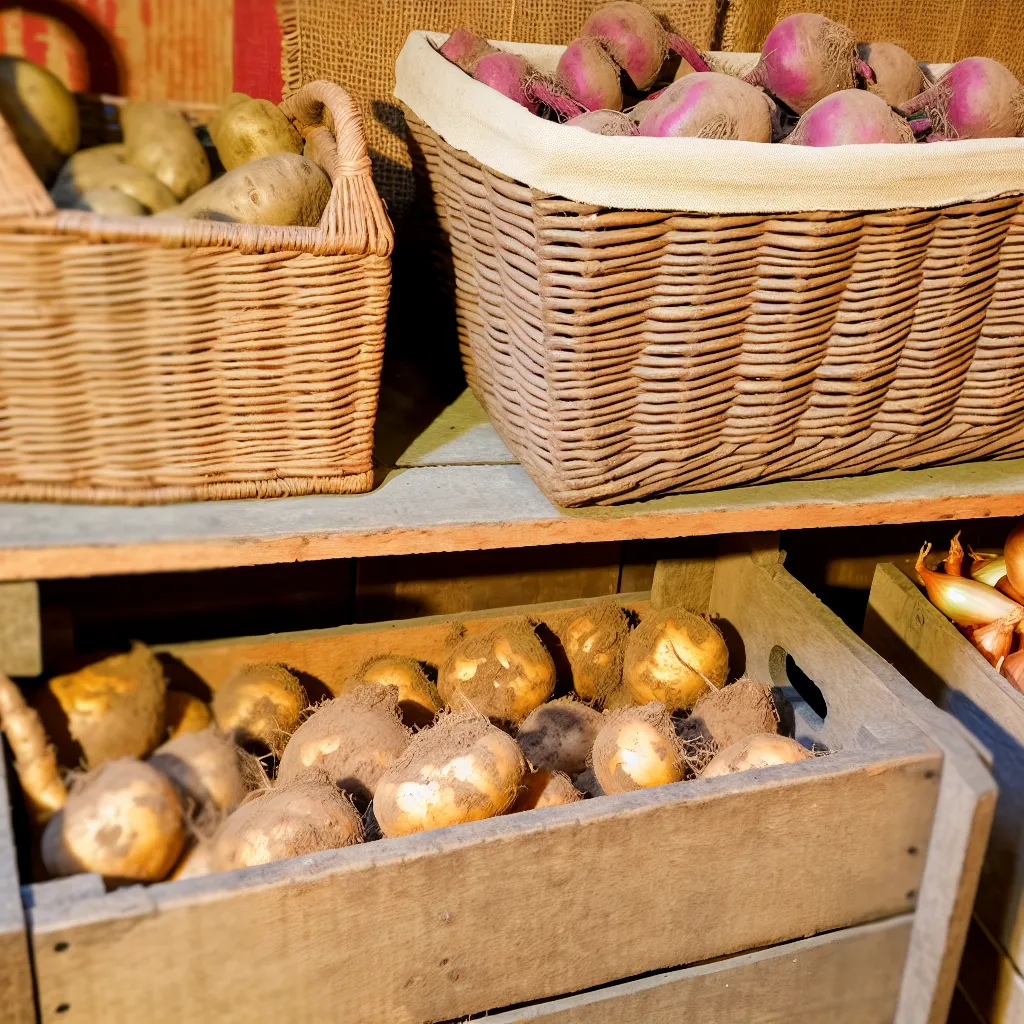 Traditional Basket Storage