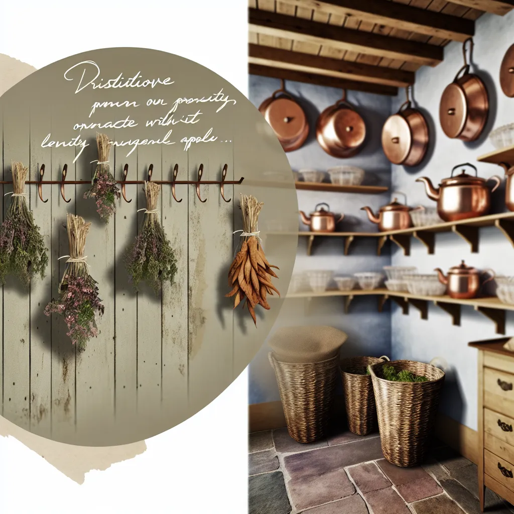 Preserved Herbs Display