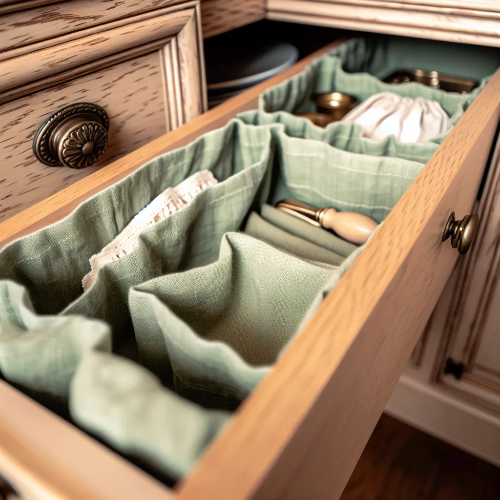 Linen in Pantry Design