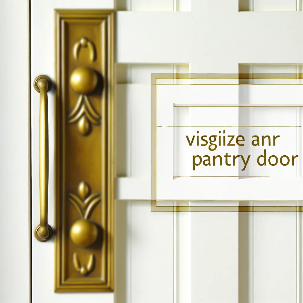 Pantry Door Organization