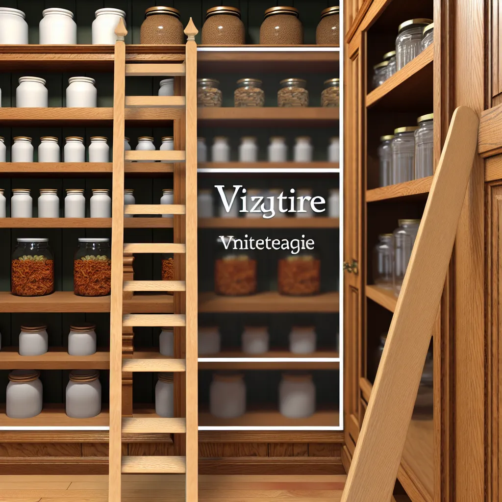 Walk-In Pantry with Access Ladder