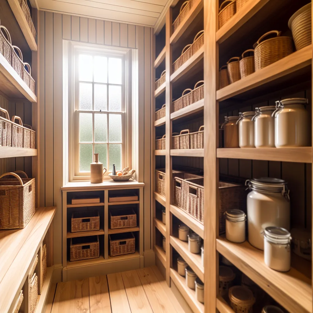 Walk-In Pantry Zones